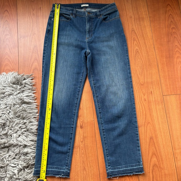 Eileen Fisher straight leg jeans size 8 - Picture 2 of 10